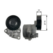 T39217 Napínák, žebrovaný klínový řemen RPM™ Racing Timing Belt GATES