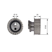 T41172 Napínací kladka, ozubený řemen FleetRunner™ V-Belt GATES