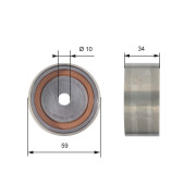 T42137 Vratná/vodicí kladka, ozubený řemen FleetRunner™ V-Belt GATES