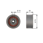 T42159 Vratná/vodicí kladka, ozubený řemen PowerGrip® GATES