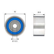 T42182 Vratná/vodicí kladka, ozubený řemen DriveAlign® GATES