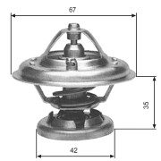 TH12680G1 Termostat, chladivo GATES