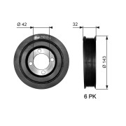 TVD1016 Řemenice, klikový hřídel RPM™ Racing Timing Belt GATES