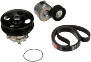 KP16PK1310 Vodní pumpa + klinový żebrový řemen Micro-V® Kit ESTART™ GATES