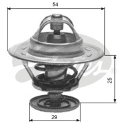 TH11186G1 Termostat, chladivo GATES