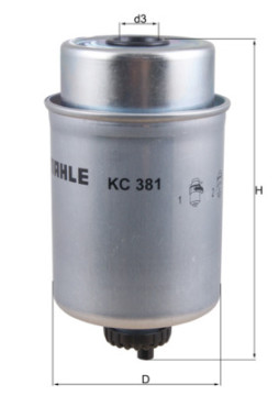 KC 381 Palivový filtr KNECHT