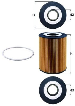 OX 359D KNECHT olejový filter OX 359D KNECHT