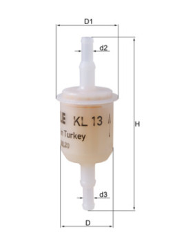 KL 13 OF Palivový filtr KNECHT