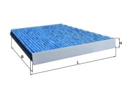 LAO 156 KNECHT filter vnútorného priestoru LAO 156 KNECHT