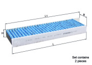 LAO 428/S Filtr, vzduch v interiéru CareMetix® KNECHT