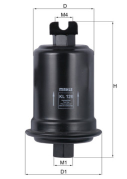 KL 128 Palivový filtr KNECHT