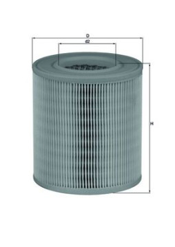 LX 1253 KNECHT vzduchový filter LX 1253 KNECHT