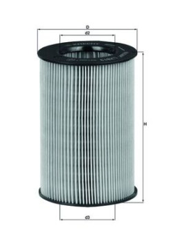 LX 813 Vzduchový filtr KNECHT