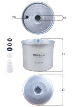 KL 468 KNECHT palivový filter KL 468 KNECHT