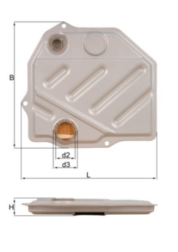 HX 46 KNECHT hydraulický filter automatickej prevodovky HX 46 KNECHT