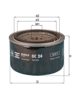 OC 24 Olejový filtr KNECHT