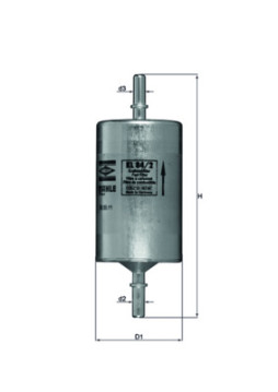 KL 84/2 KNECHT palivový filter KL 84/2 KNECHT