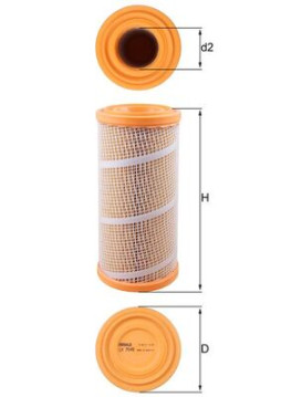 LX 7045 Vzduchový filtr KNECHT