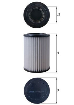 LX 5363 Vzduchový filtr KNECHT