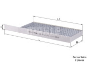 LAK 751/S Filtr, vzduch v interiéru KNECHT