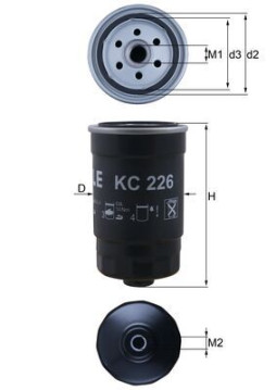 KC 226 Palivový filtr KNECHT