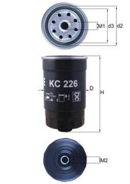 KC 226 Palivový filtr KNECHT
