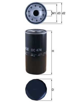 OC 474 Olejový filtr KNECHT