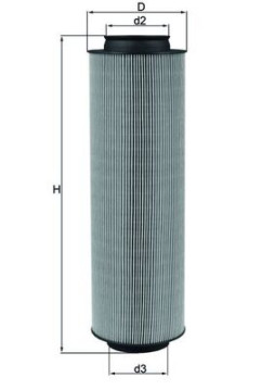 LX 791 KNECHT vzduchový filter LX 791 KNECHT