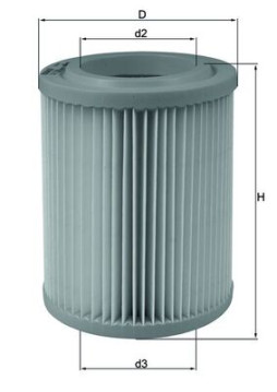 LX 1768 Vzduchový filtr KNECHT