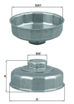 OCS 1 Klíč - olejový filtr KNECHT