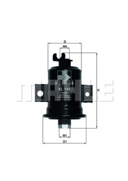 KL 143 KNECHT palivový filter KL 143 KNECHT