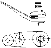 11645 01 Podpora-/ Kloub LEMFÖRDER