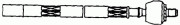 15890 03 Axiální kloub, příčné táhlo řízení LEMFÖRDER