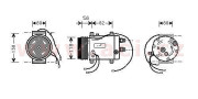 0300K255 kompresor klimatizace 4.2i 32V Quattro (±AUT) 0300K255 VAN WEZEL