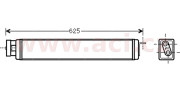 06003398 chladič motorového oleje 4.0i 32V, 4.8i 23V, 6.0i 48V [540*81*45] 06003398 VAN WEZEL