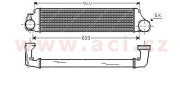 06004282 -3/03 intercooler 318D AC, 320D AUTAC, 330D AUTAC 54013050 VAN WEZEL