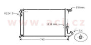 09002148 chladič 1.8D, 1.8i 8V (+AUT ±AC), 1.9D [670*378*24] 09002148 VAN WEZEL