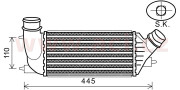 09004270 intercooler 2.0HDi 30014580 VAN WEZEL