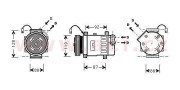 0900K207 kompresor klimatizace 1.8i 16V, 2.0i 16V (±AUT) 0900K207 VAN WEZEL