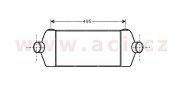 18004406 -10/11 intercooler 2.2TDCi AC, 2.4TDCi AC 40014562 VAN WEZEL