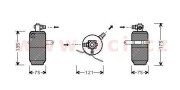 3000D293 sušič klimatizace (±AUT) VAN WEZEL