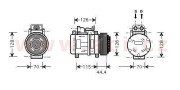 3000K116 kompresor klimatizace 2.8i 18V (±AUT) 3000K116 VAN WEZEL