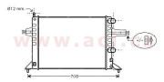 37002257 chladič 1.2i 16V 54037823 VAN WEZEL