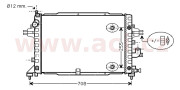 37002467 chladič 1.9CDTi (+A±AC) [600*370*28] VAN WEZEL