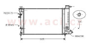 40002140 chladič 1.6 (+A ±AC), 1.8i (+A ±AC), 1.9i (+A ±AC), 2.0i (+A ±AC), 1.8D (+A ±AC), 1.9D (+A ±AC) [610*366*36] 40002140 VAN WEZEL