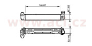 43004413 intercooler 2.0DCi AC 655105100 VAN WEZEL