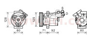 4300K495 kompresor klimatizace 1.6i, 1.5DCi 4300K495 VAN WEZEL