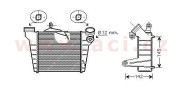 49004036 intercooler 1.9TDi AC 18419065 ŠKODA, VW VAN WEZEL