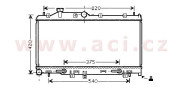 51002066 chladič 2.0i 16V AUTAC, 2.5i 16V AUTAC 34068516 VAN WEZEL