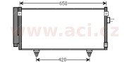 51005077 chladič klimatizace se sušičem 2.0i 16V, 2.5i 16V i Turbo, 2.0TD 62030016 VAN WEZEL